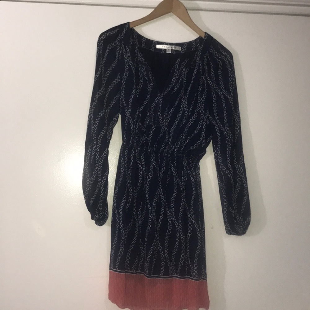 Max Studio navy blue dress